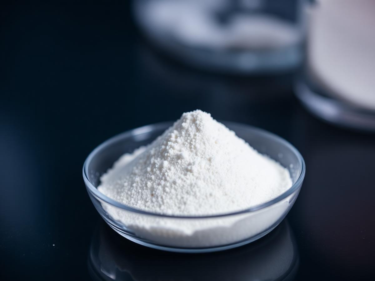Drilling Starch material sample