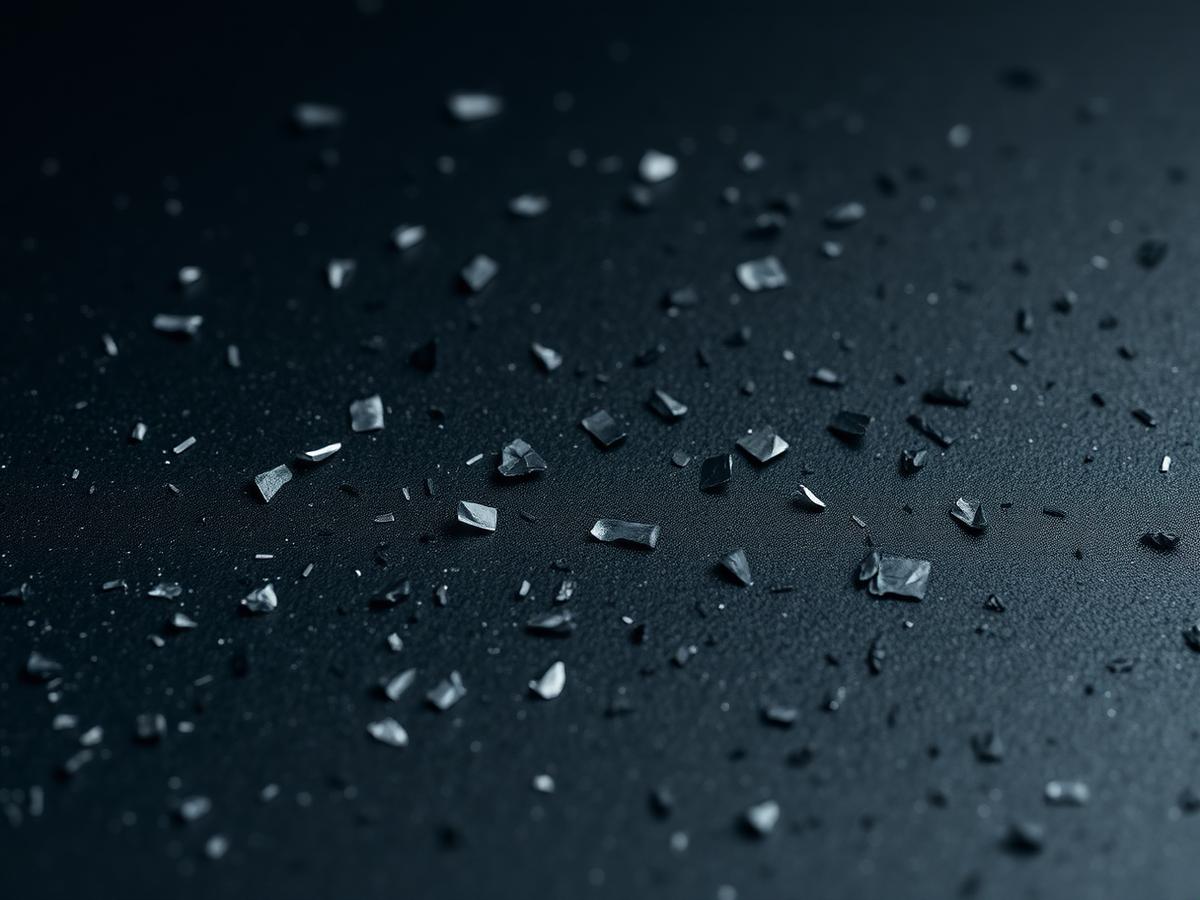 Graphite material sample